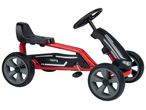 Детска количка с педали Playtive, черно-червена.
