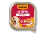 Кучешка храна Orlando Fine Terrine с говеждо месо.