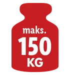 Maksimalna težina: 150 kg
