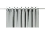 Set de perdele LIVARNO home cu perdele gri pe o tijă argintie