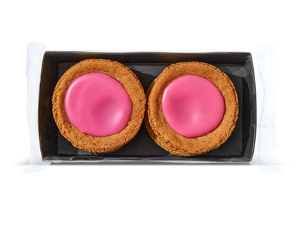 Roze fondant pencee