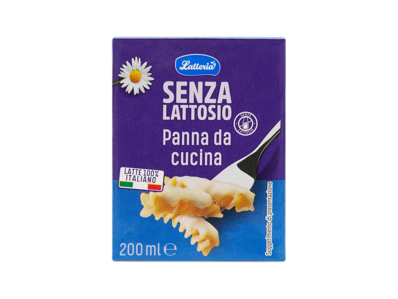 Latteria lactose-free cooking cream with pasta, 200ml