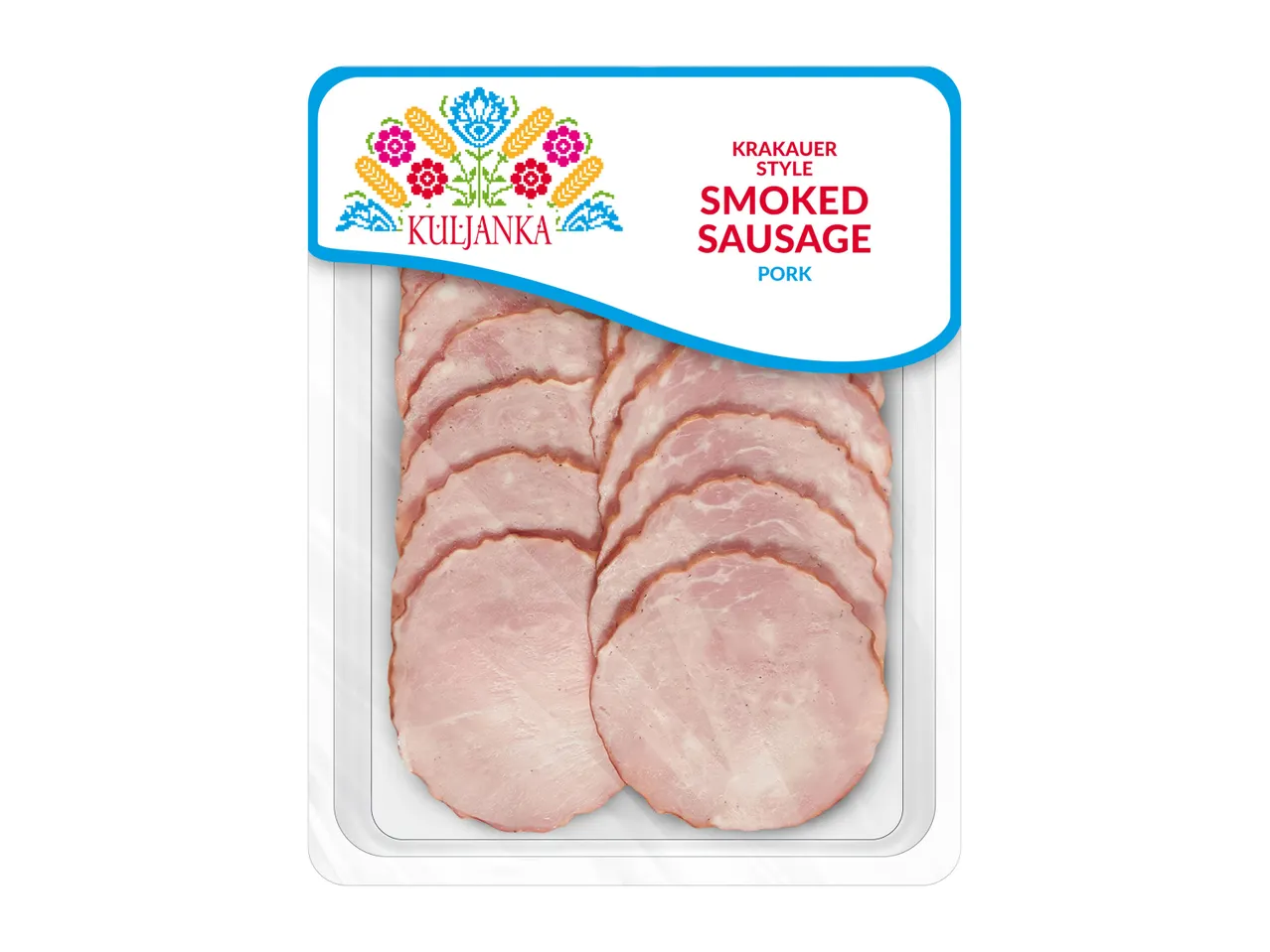A package of Kulinaria Sancocho Sausage slices.