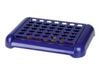 Blue Connect Four game with red and yellow discs