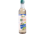 Sirop bio Solvita Bio Sirop Plante Alpine într-o sticlă transparentă cu capac verde.