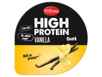 Quark Milbona vanilie, bogat în proteine, sărac în grăsimi și fără adaos de zahăr.