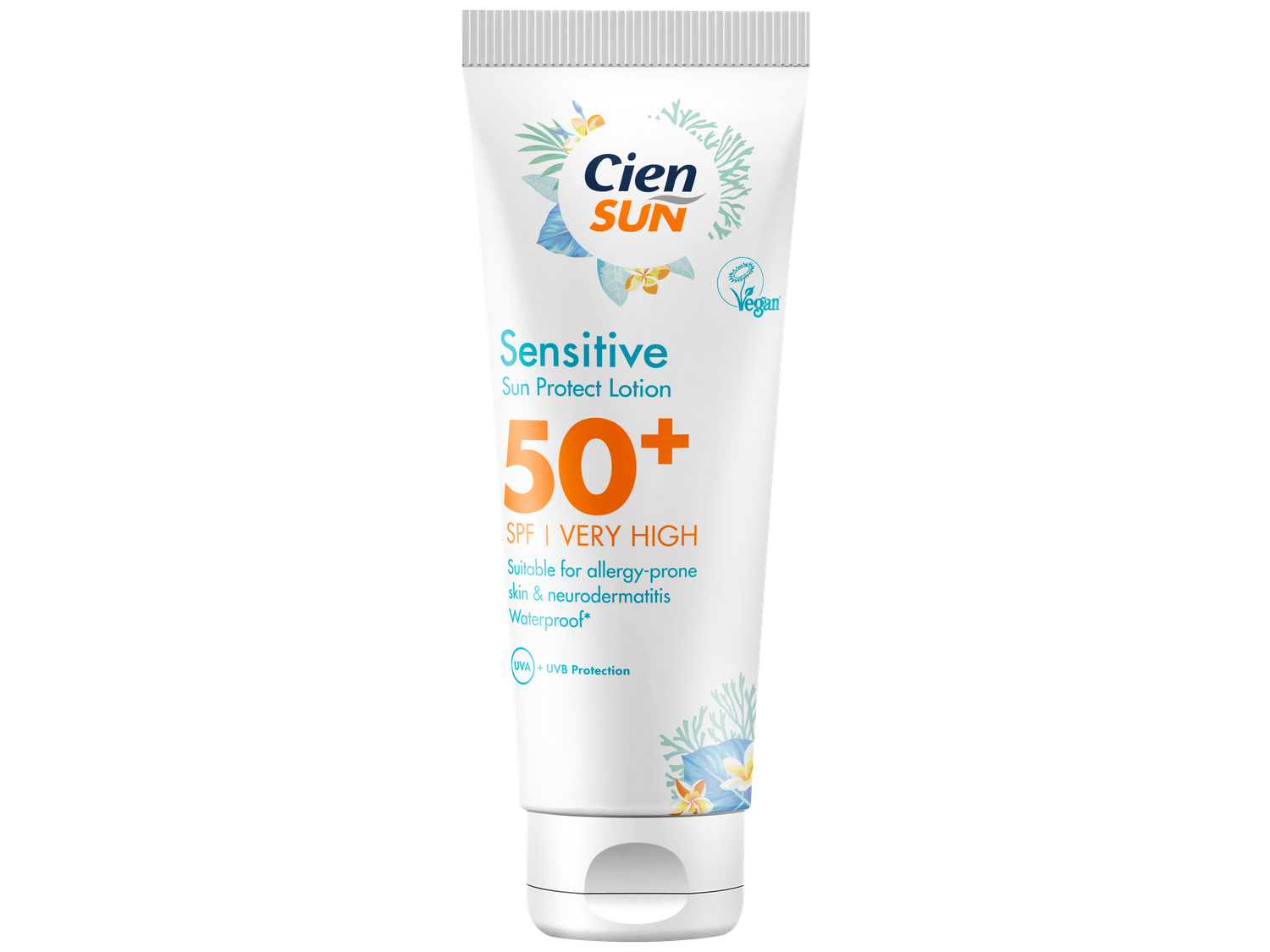 Zonnebrandlotion sensitive SPF50+