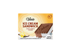 Sanduíche de gelado Gelatelli sabor cacau e baunilha, 8 unidades.