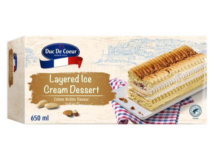 Krembriulė skonio ledai 