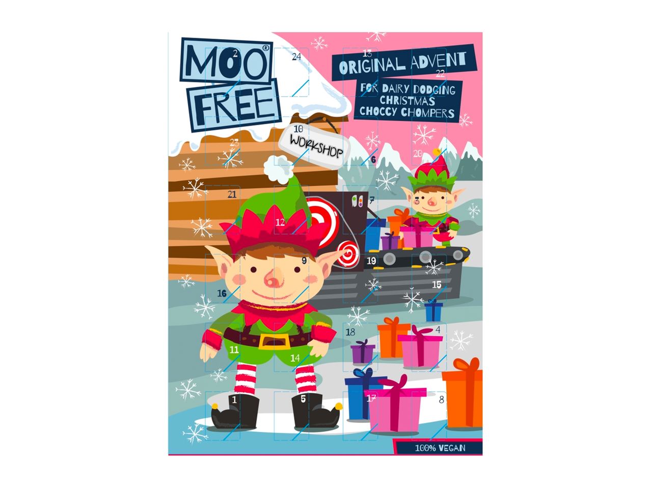 Go to full screen view: Moo Free Advent Calendar - Image 1