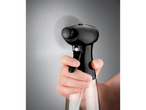 Fan spray bottle in use.
