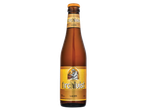 Uma garrafa de cerveja Archivist Abbey Ale Lager, 330ml, 6,6% vol/vol, de origem belga.