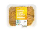 500g boneless & skinless lemon & pepper chicken thighs.