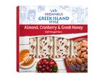 Eridanous Greek Island Style Almond, Cranberry & Greek Honey Soft Nougat Bars, 140g.
