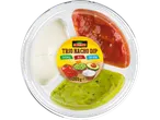 El Tequito Trio Nacho Dip: guacamole, salsa, sour cream.