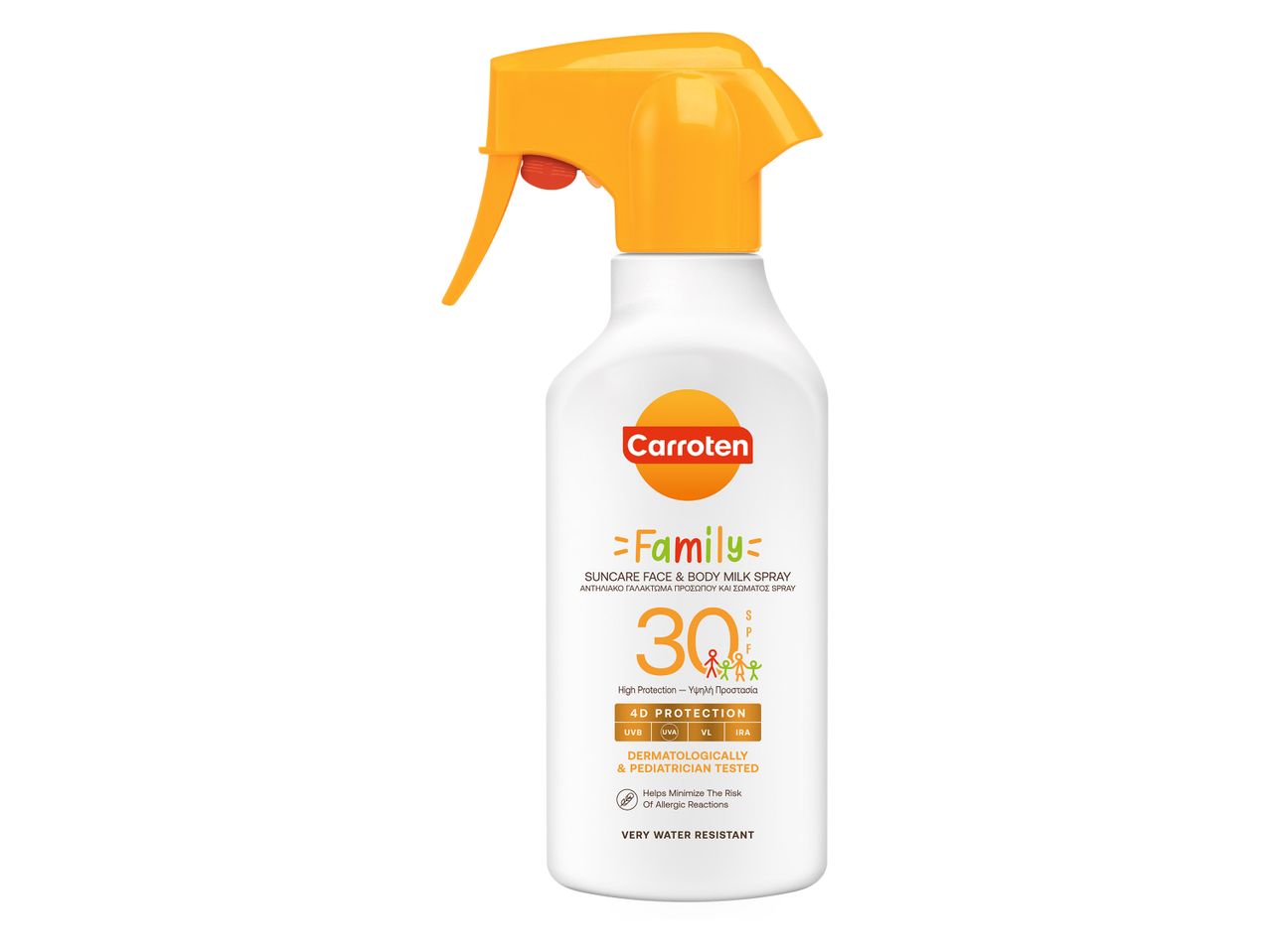 Carroten Αντηλιακό γαλάκτωμα Family SPF30