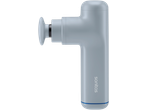 Sanitas Deep Tissue Massager, light blue, with a round massage head and blue accent line.
