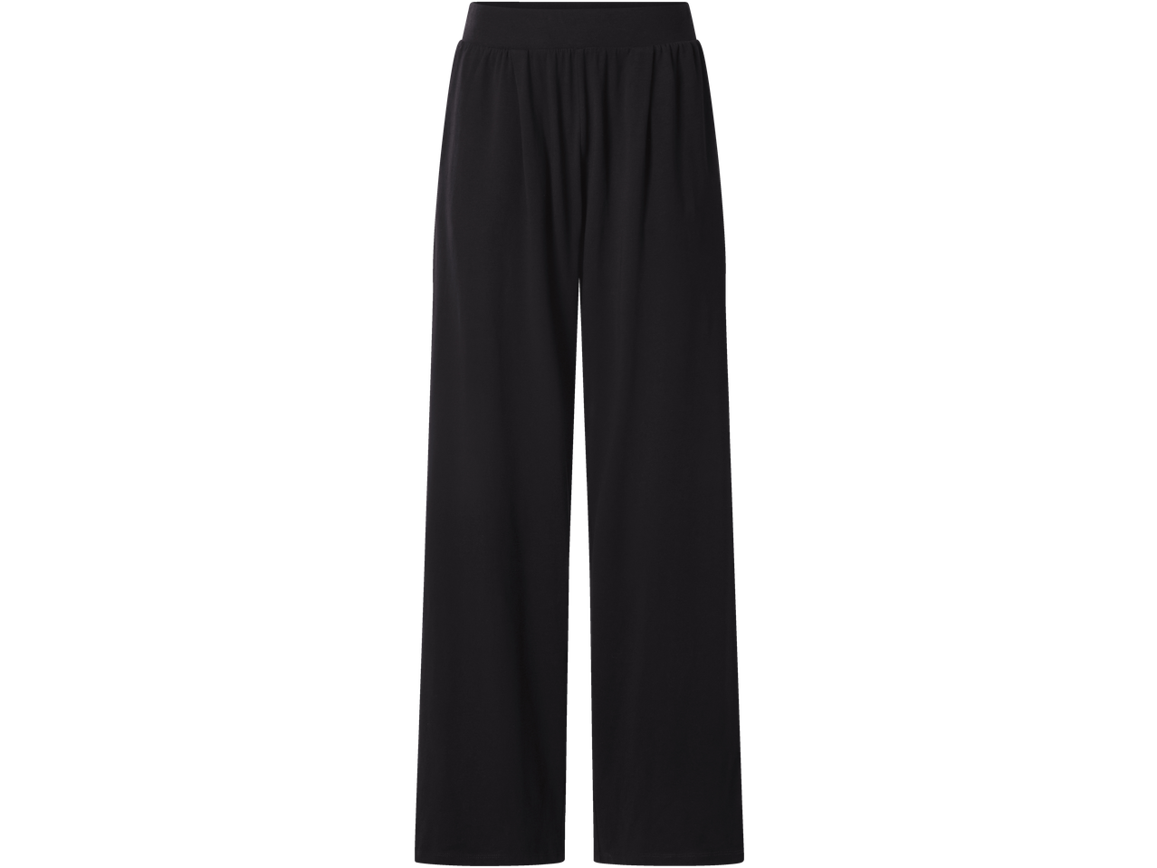 Crne široke hlače ESMARA.