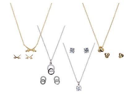 SANSIBAR® Echtsilber-Schmuck-Set, 2-teilig