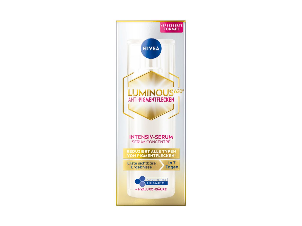 Nivea Gesichtscreme zur Hautaufhellung.