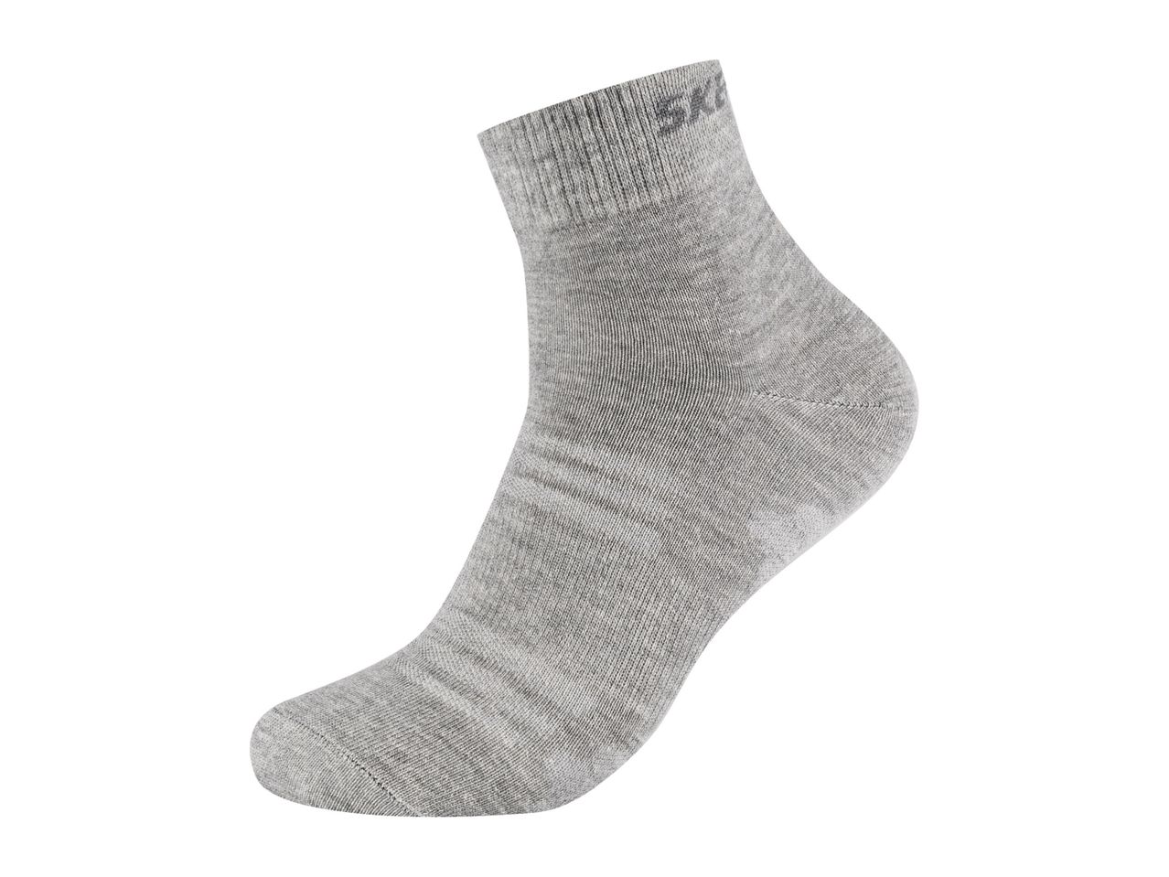 Skechers Middle Socks - 3 pairs - Grey