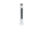 White tower fan: modern and elegant design.