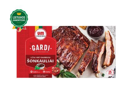 Lėtai virti šonkauliai su BBQ padažu