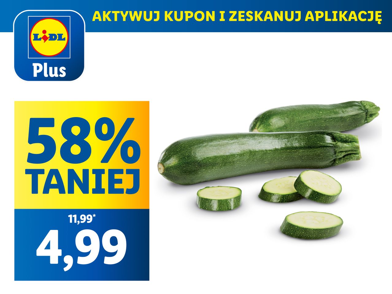 Cukinia, luzem; Cukinia, luzem