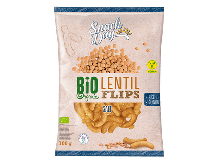 SNACK DAY Био снакс от леща