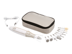 Cien BEAUTY cordless manicure/pedicure set with various attachments and a storage case.