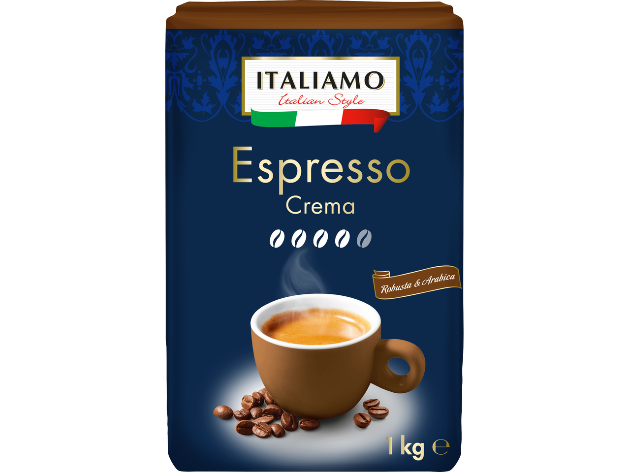 Espresso Crema, kawa ziarnista