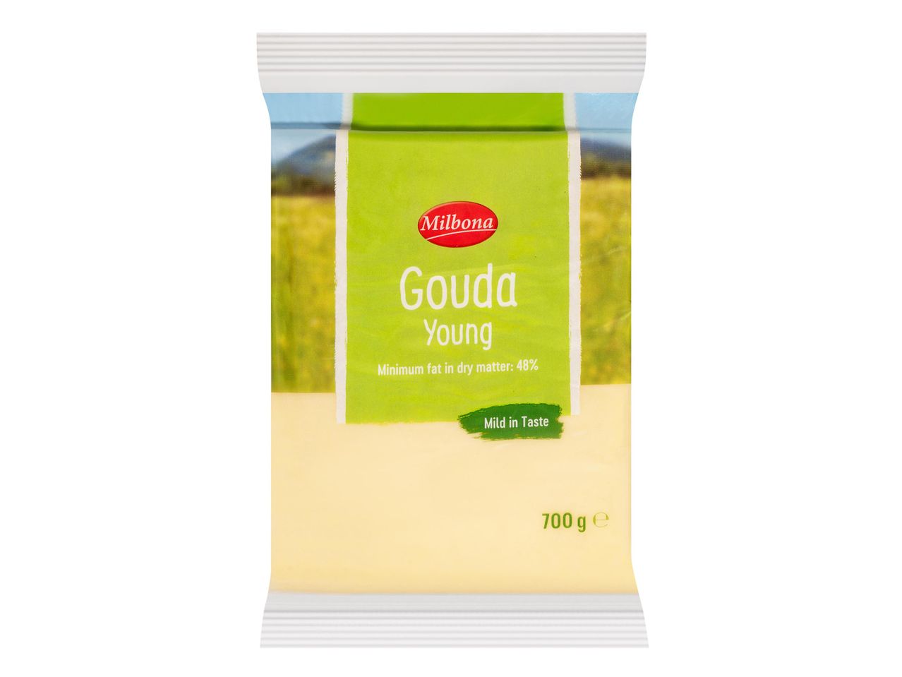 Milbona Gouda Young sajt, 700 gramm.
