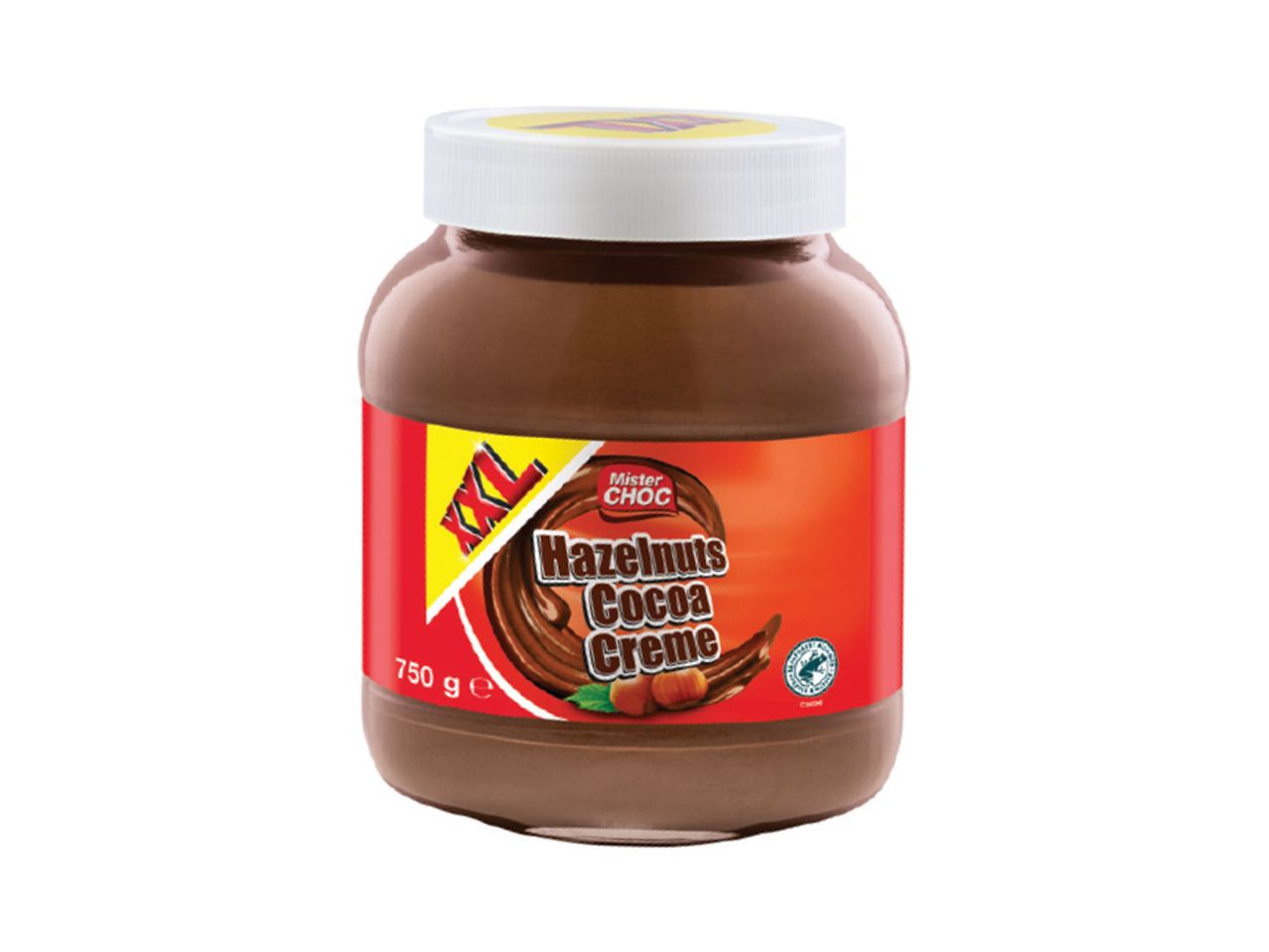 Tegla Mister Choc kreme od lešnika i kakaoa.