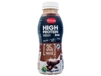 Bebida de chocolate Milbona rica em proteínas.