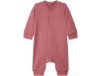 Roze baby slaappak met drukknopen