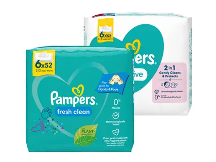 Pampers Feuchte Tücher