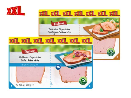 Dulano Delikatess Bayerischer Leberkäse XXL