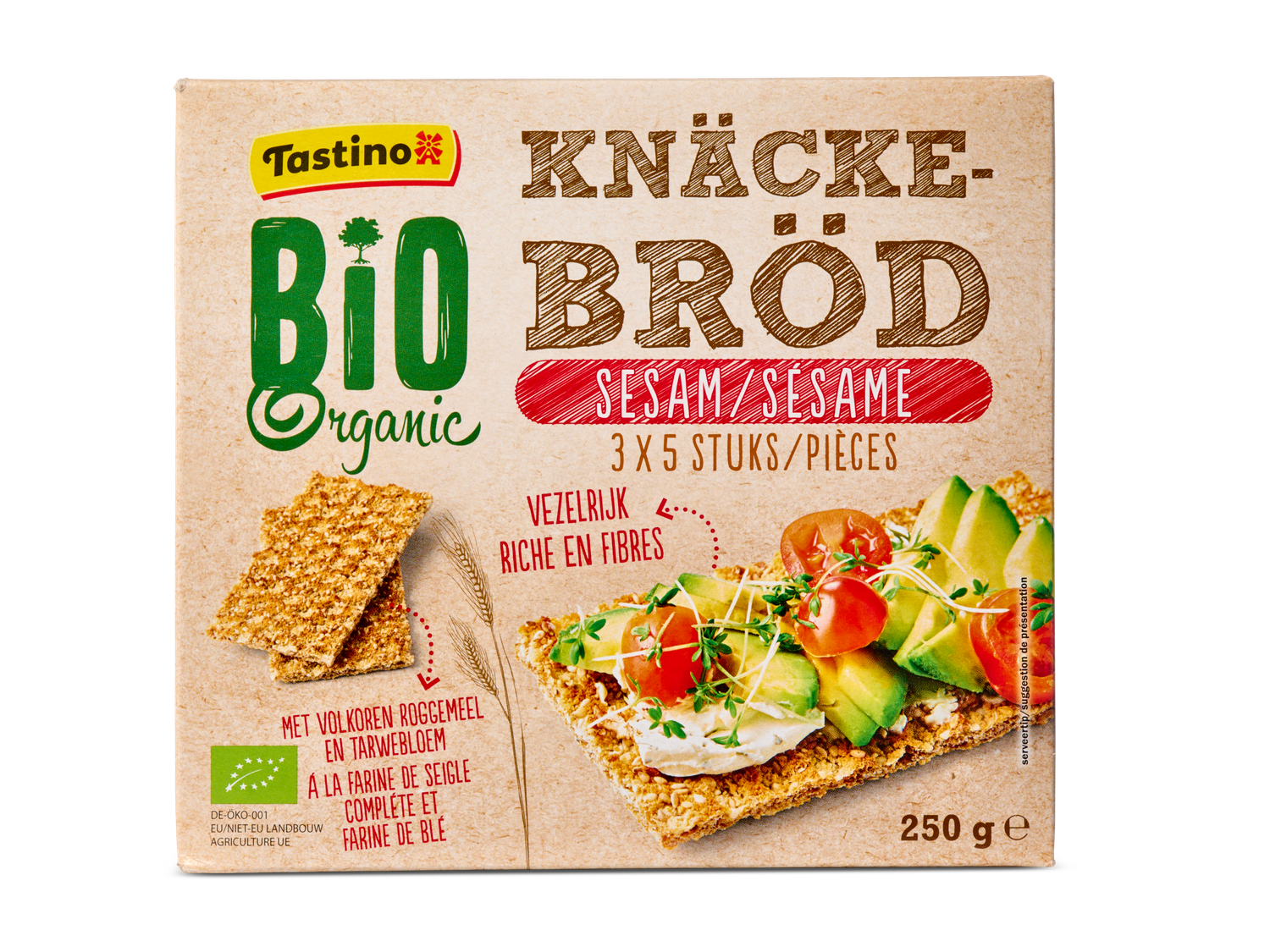 Bio knäckebröd