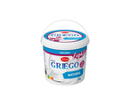 Recipiente de 1 kg de iogurte grego light natural Milbona.