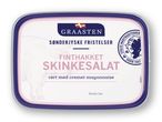 Graasten: finthakket skinke salat med cremet mayonnaise.