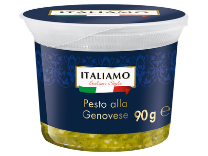Bazsalikomos pesto