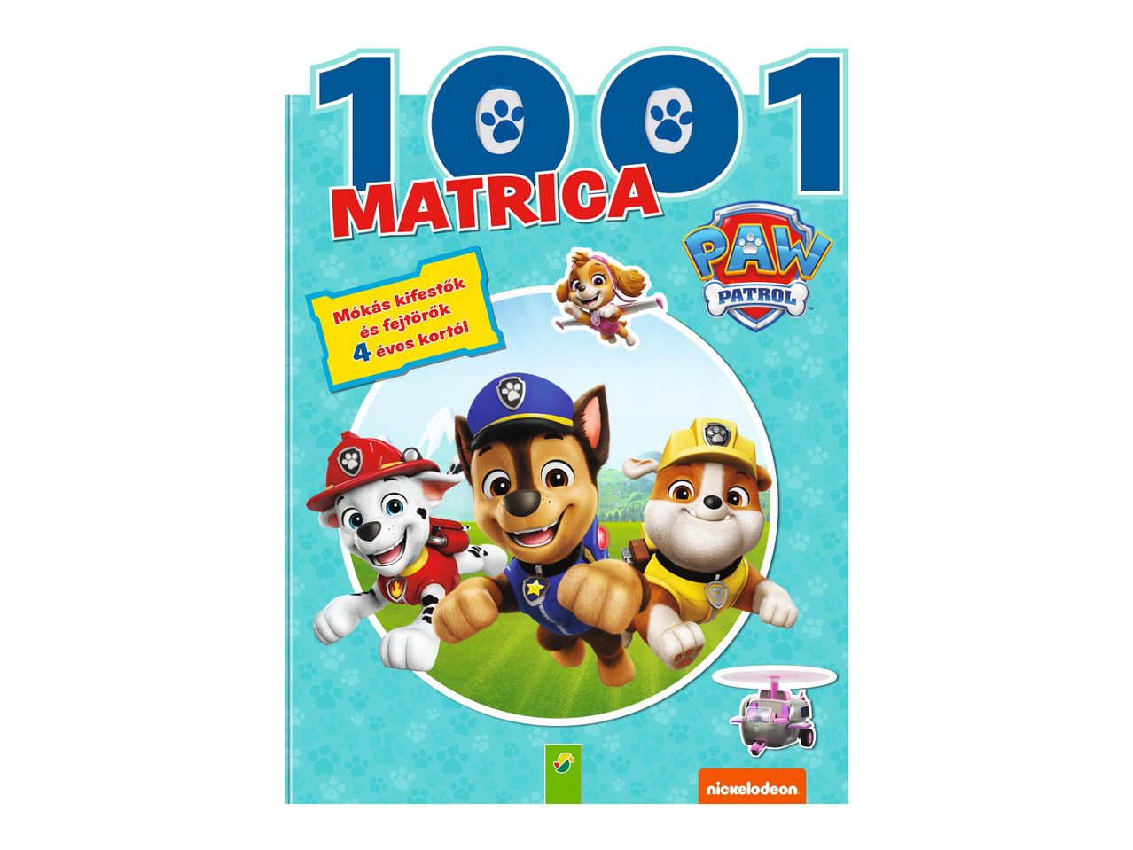 1001 Paw Patrol matricás füzet 4 éves kortól.