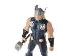 Figura Hasbro Thor da série Marvel, segurando o martelo Mjolnir.