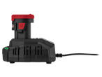 PARKSIDE charger with battery for ratchet wrench, black and red