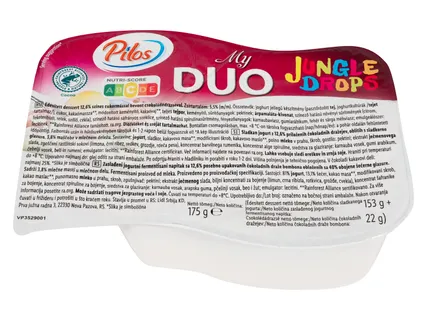 2 kamrás joghurt