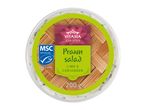 Prawn salad with lime and coriander, 200g, with MSC certification.