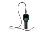 Handheld inspection camera with a flexible probe and display screen