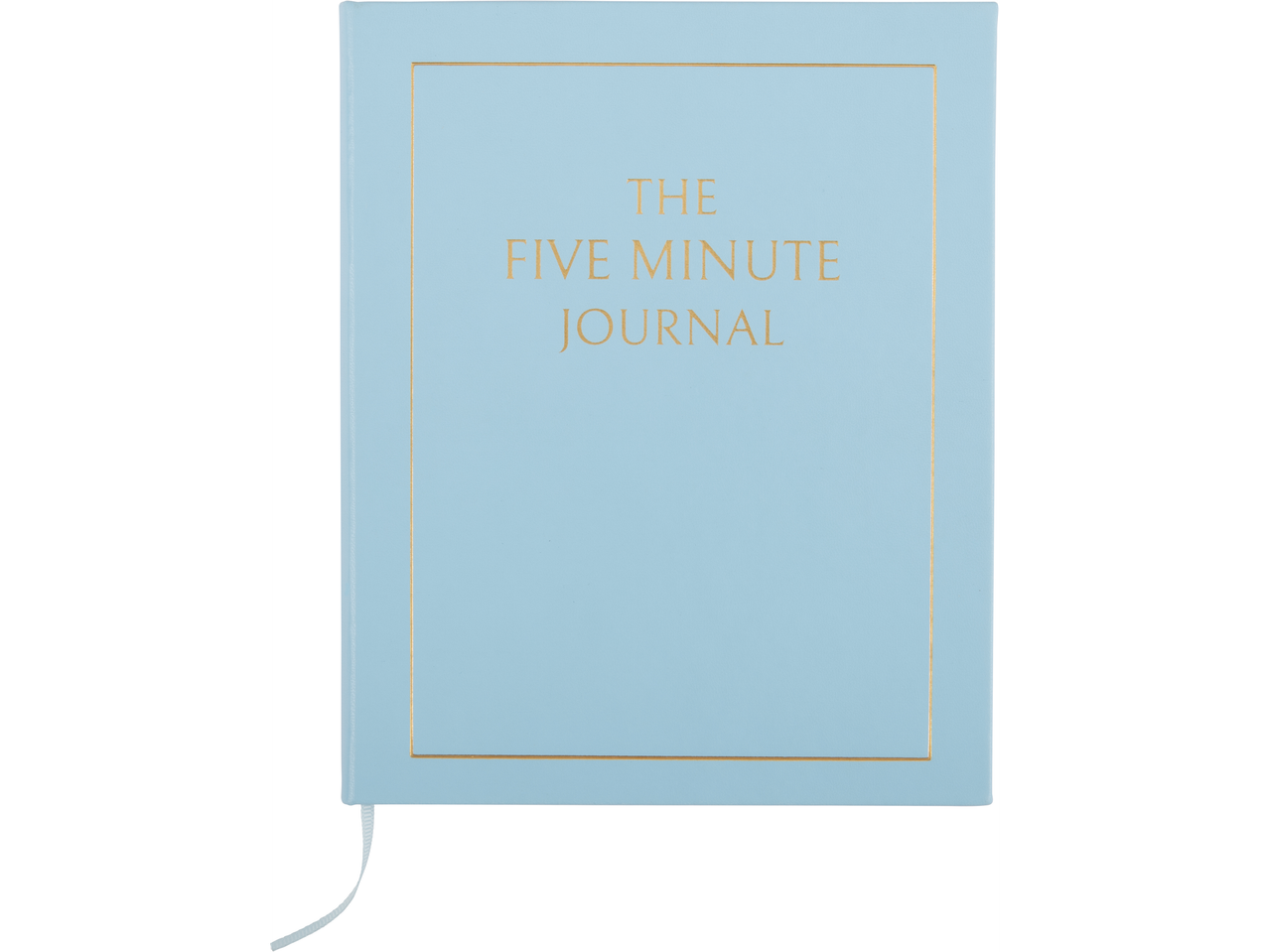 Μπλε ημερολόγιο 'The Five Minute Journal'.