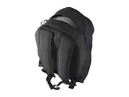 Black backpack with adjustable shoulder straps