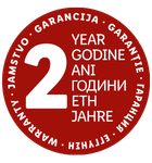 2-godišnje jamstvo/garancija.